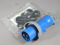 Hubbell Vandtæt stik HBL332P6W