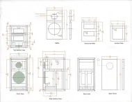 8 ohm 8 tum 2 Way Speaker Kit par 150 watt RMS